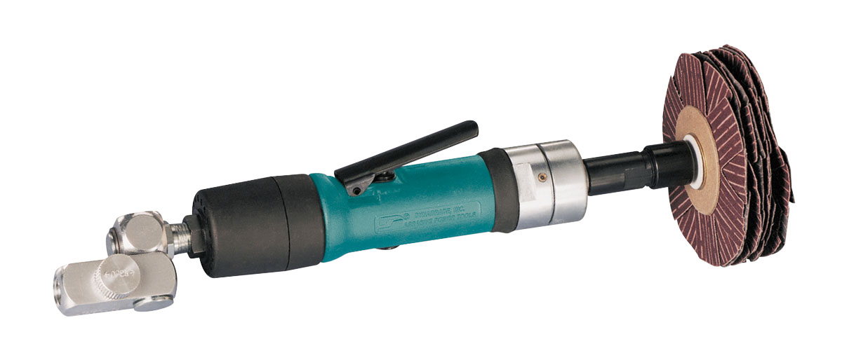 Lightweight Dyninger Finishing Tool: .4 hp, Straight-Line, 0-3,200 RPM, Rear Exhaust, 6 mm Collet