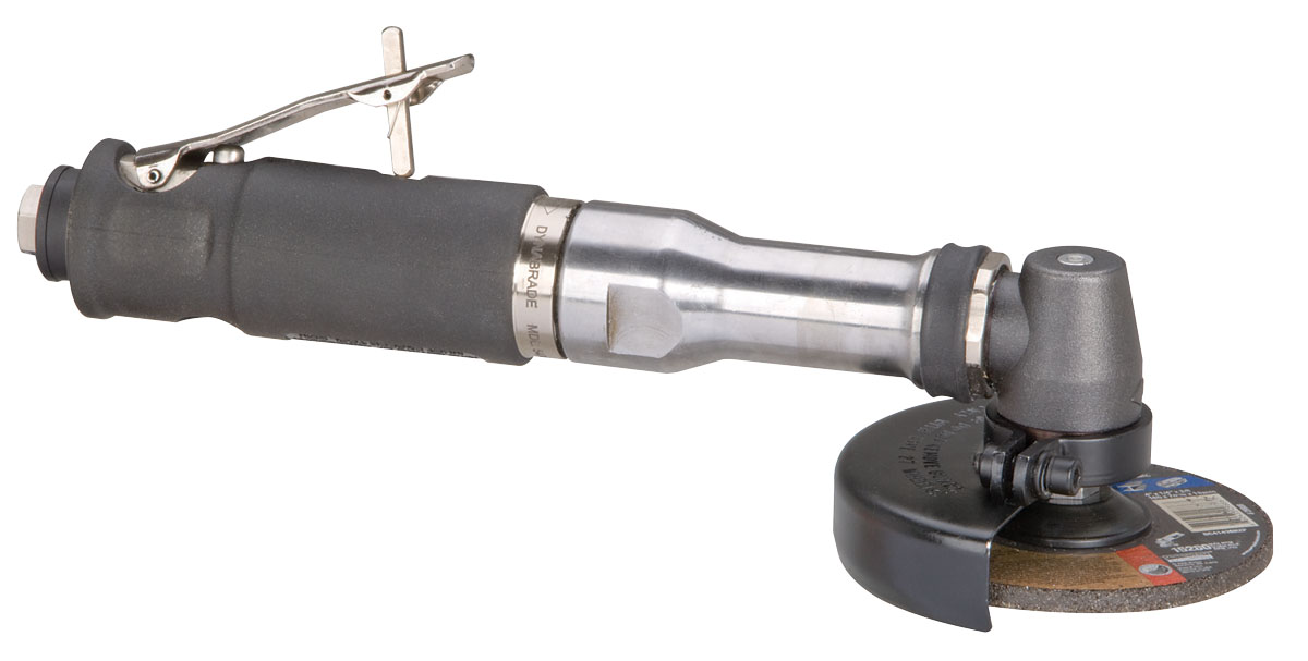 4" (102 mm) Dia. Extended Right Angle Type 27 Depressed Center Wheel Grinder: .7 hp, 12,000 RPM, Steel